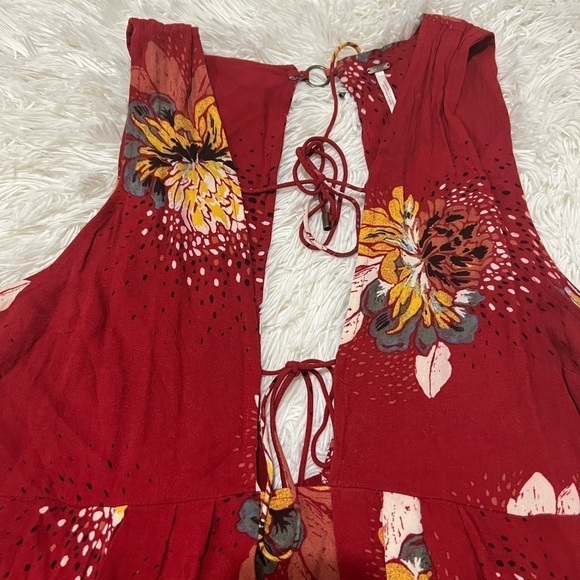 Free People Lovely Day Floral Print Tunic/Dress - Size S - Picture 8 of 11